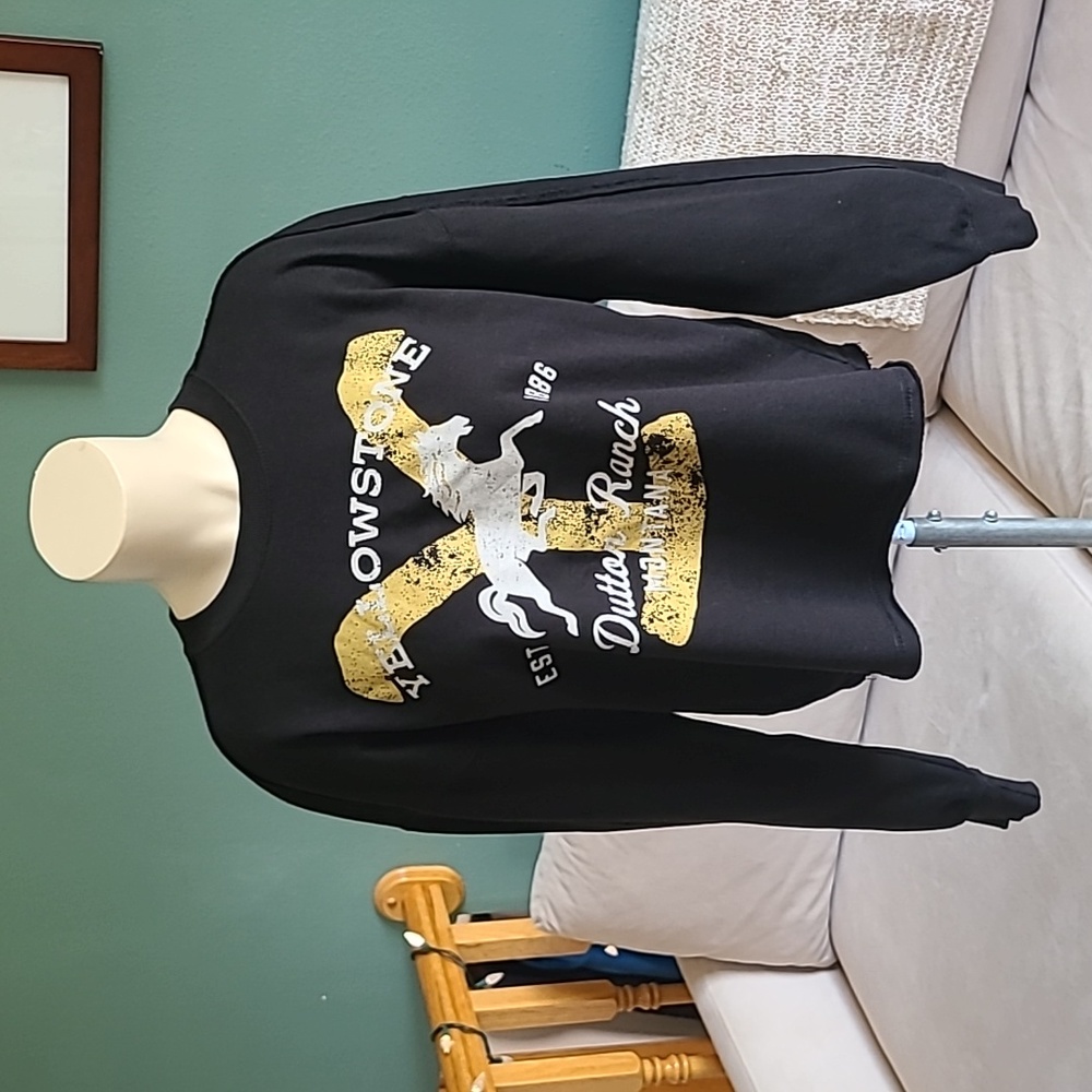 Yellowstone Dutton Ranch Cropped Sweatshirt